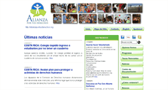 Desktop Screenshot of alianzaportusderechos.org